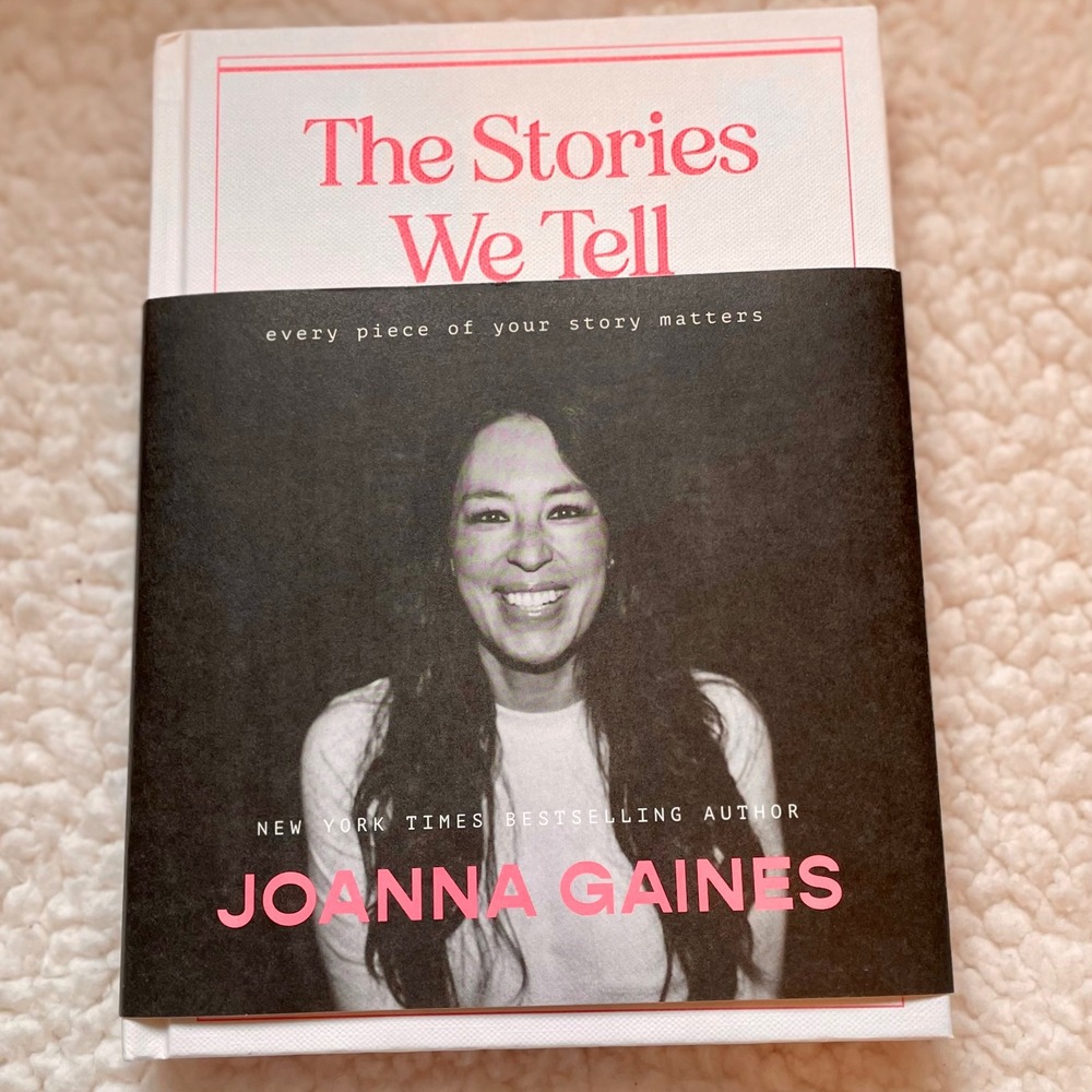 The Stories We Tell Joanna‎ Gaines Hardcover Memoir Magnolia White NEW